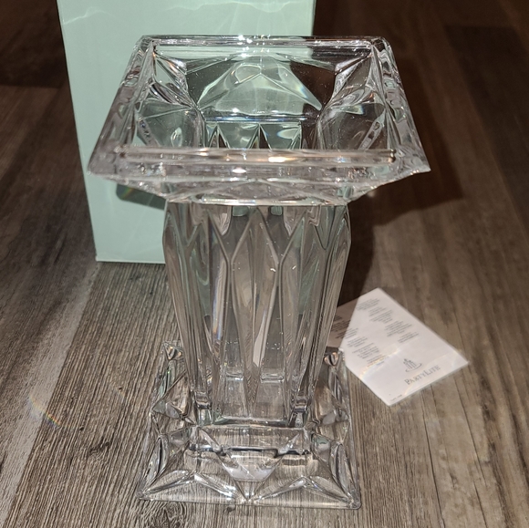 NIB PartyLite Quad Prisim Pedestal 7" - Picture 1 of 7